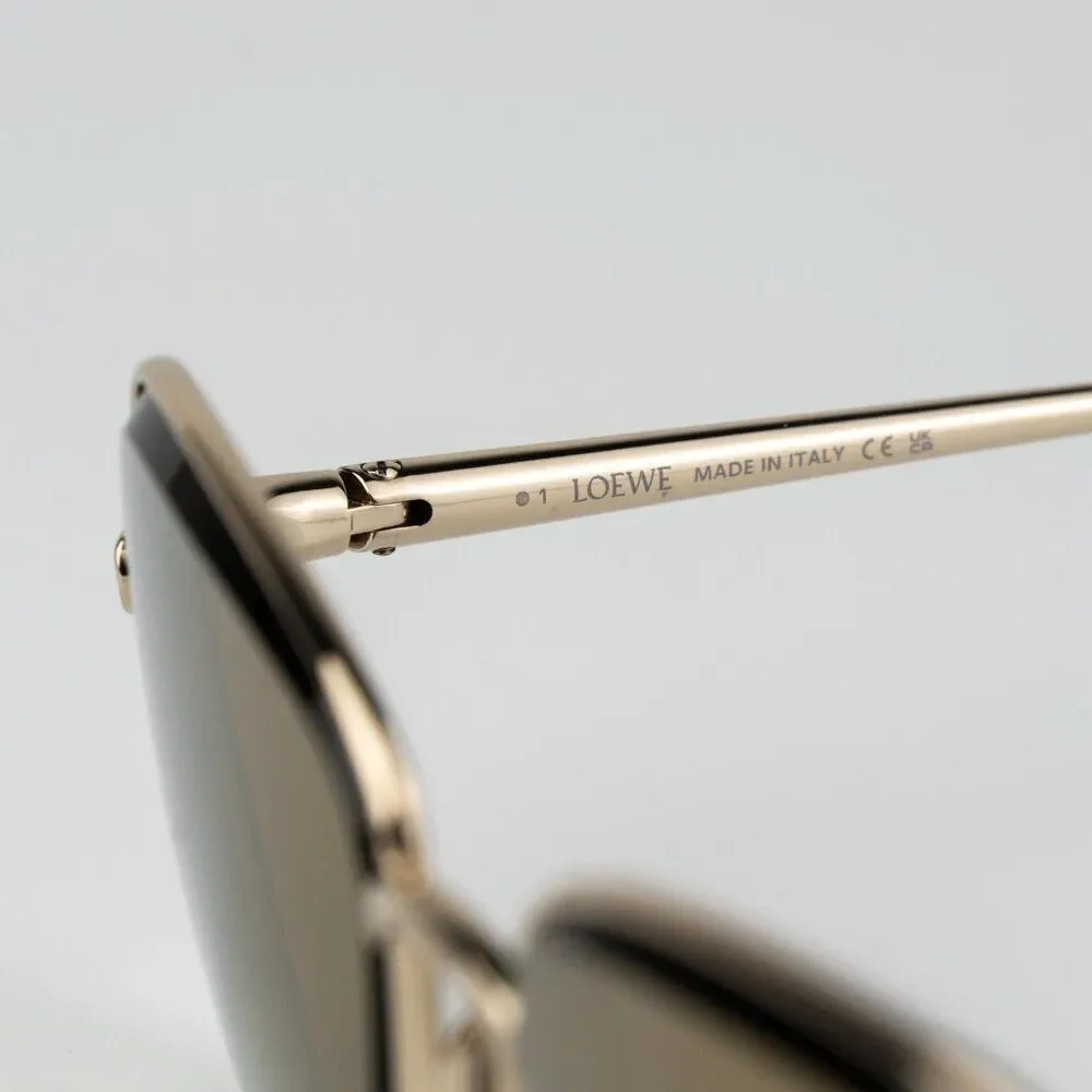 Loewe ANAGRAM Men Sunglasses Gold LW40159U 32G NEW AUTHENTIC